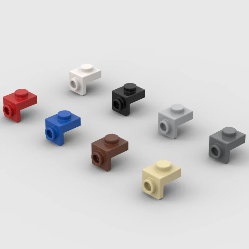 *Plate 1X1, W/ 1.5 Plate 1X1* 36841 100pcs DIY enlighten block brick part No.  Compatible With Other Assembles Particles