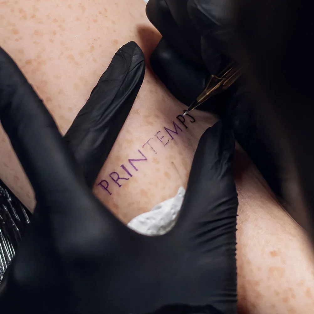 

40Pcs Metal Skin Markers High Precision Tattoo Refills Smooth Line Drawing for Body Art Microblading Stencil Tracing