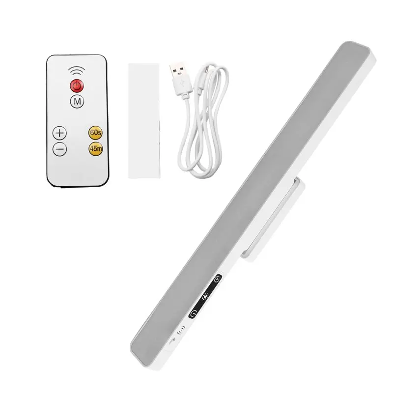 

【Festival】Mirror Light Rechargeable Dimmable Light Bar 5 Colors Rechargeable Kitchen Ceiling Light With Remote Control