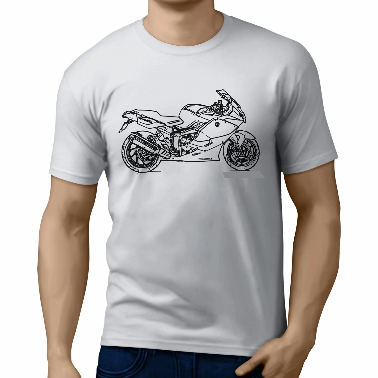 

JL Illustration For A K1300S Motorbike Fan T-shirt