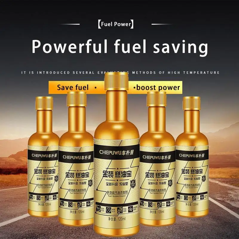 120ML Car Engine Cleaners Powerful Multipurpose Injectors Cleaner Efficient High Mileage Injector Cleaner  for Carbon Deposition