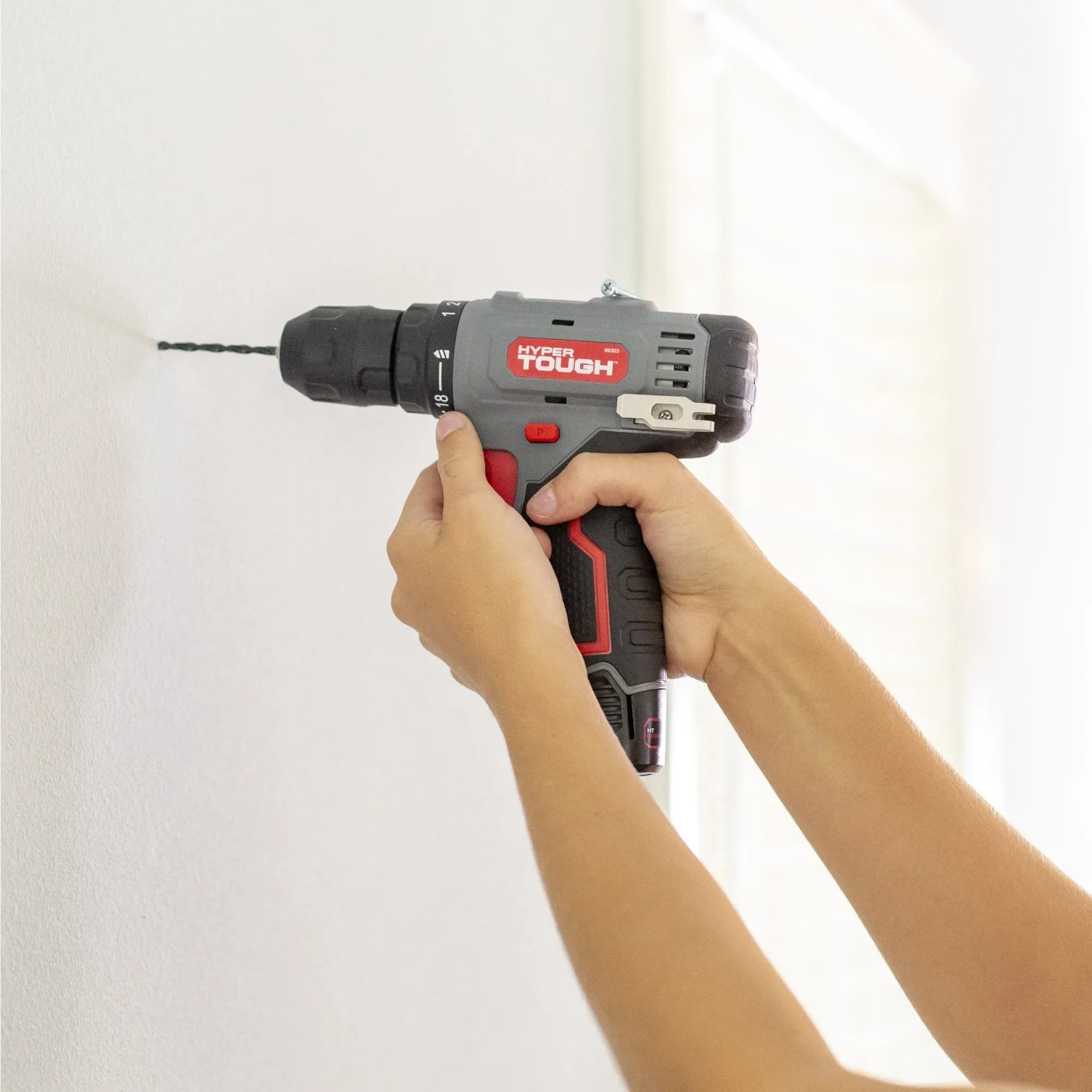 12V Max Cordless 3/8" Drill Driver 50-Pc Kit with Battery & Bag, Ideal for DIY Home Projects & Repairs