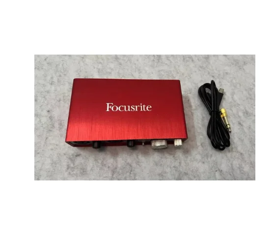 Imagem -05 - Focusrite-scarlett 2i2 Audio Interface 3rd Gen Usb Externo Gravação de Som Guitarra Áudio Amplificador de Auscultadores Mic Preamp