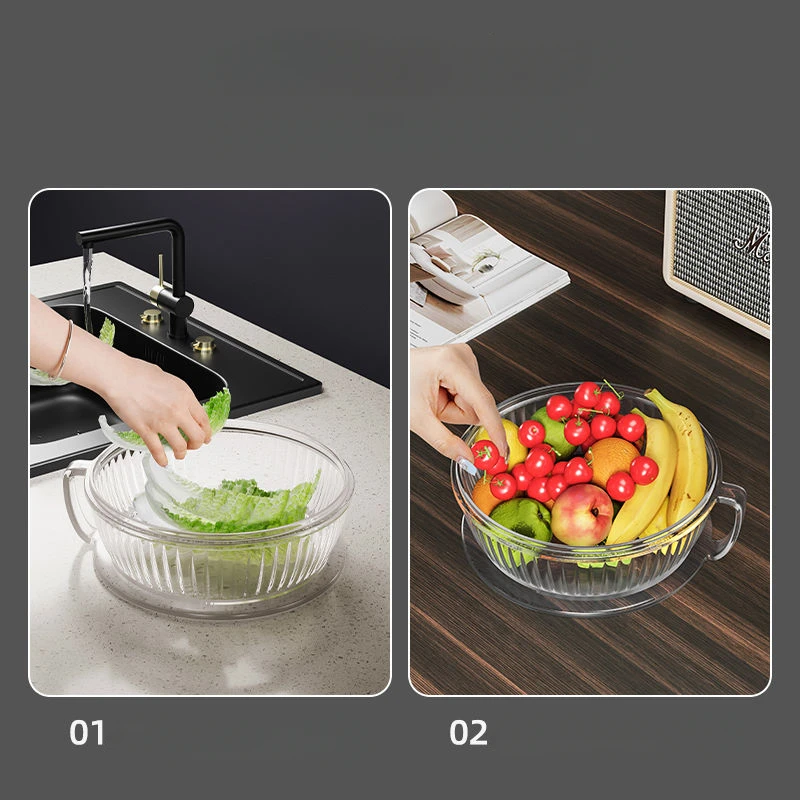 Microwave Splash Proof PC Cover High-temperature Resistant Bowl Cover Household Food Grade Plastic Microwave Hot Dishes Lid