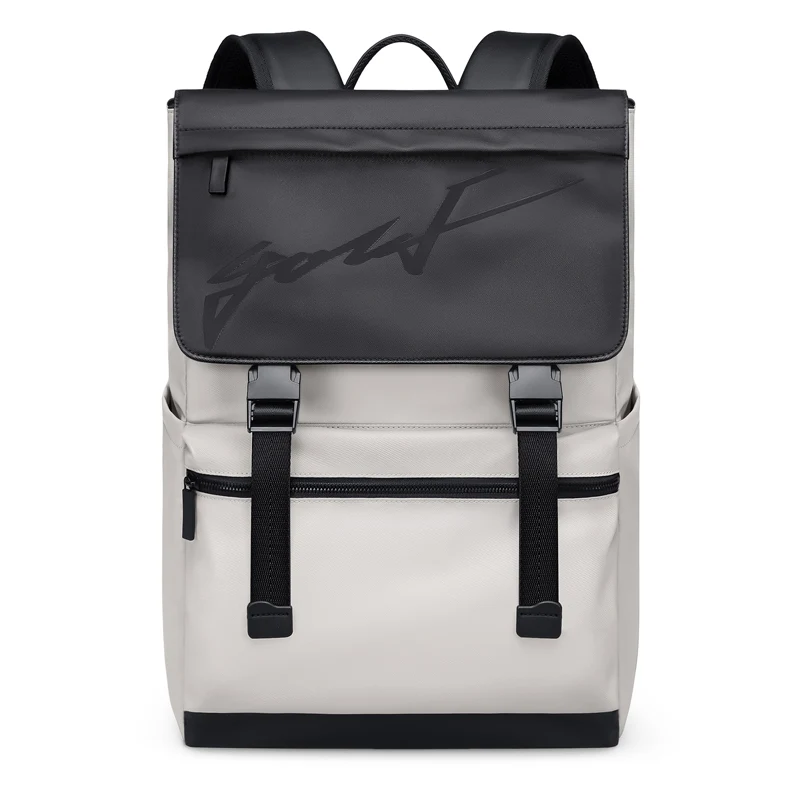 حقيبة ظهر رجالية ذات سعة كبيرة عالية الجودة من GOLF حقيبة سفر غير رسمية عصرية جديدة لطلاب الجامعات مقاس 15.6 بوصة حقيبة ظهر للكمبيوتر