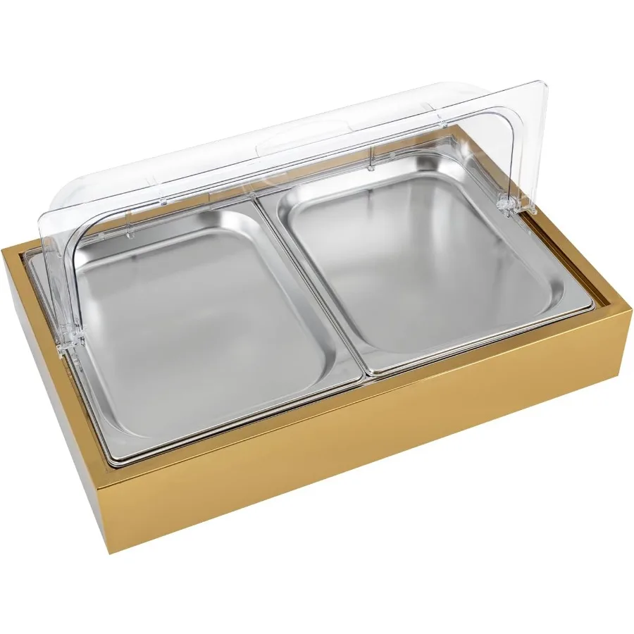 

Поднос для сервировки ледяного питания, 3 л, 2 кастрюли, витрина для специй, заправка для салата, охладитель, посуда для еды, витрина, тарелка, чехол с прозрачным рулонным верхом