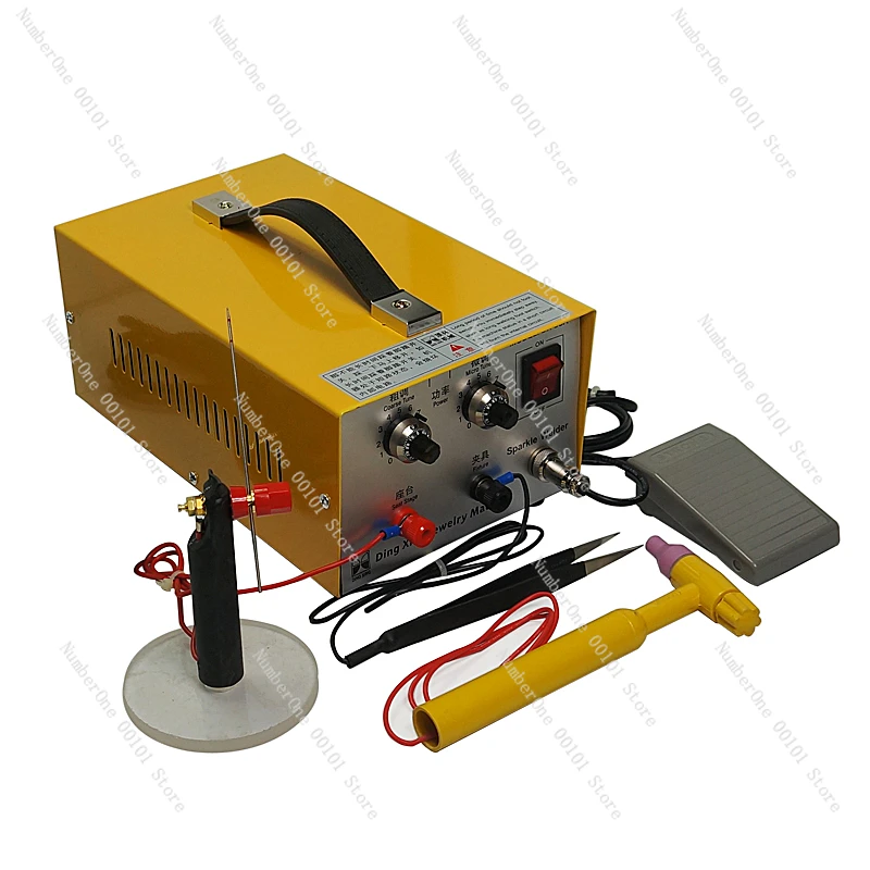 

30A Jewelry Spot Welding Hand Held Pulse Spot Welder Welding Machine Welding Machine Gold and Silver Jewelry Processing Tools