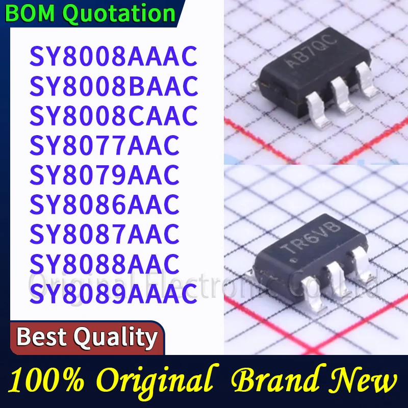 

10pcs/lot SY8008AAAC SY8008BAAC SY8008CAAC SY8077AAC SY8079AAC SY8086AAC SY8087AAC SY8088AAC SY8089AAAC