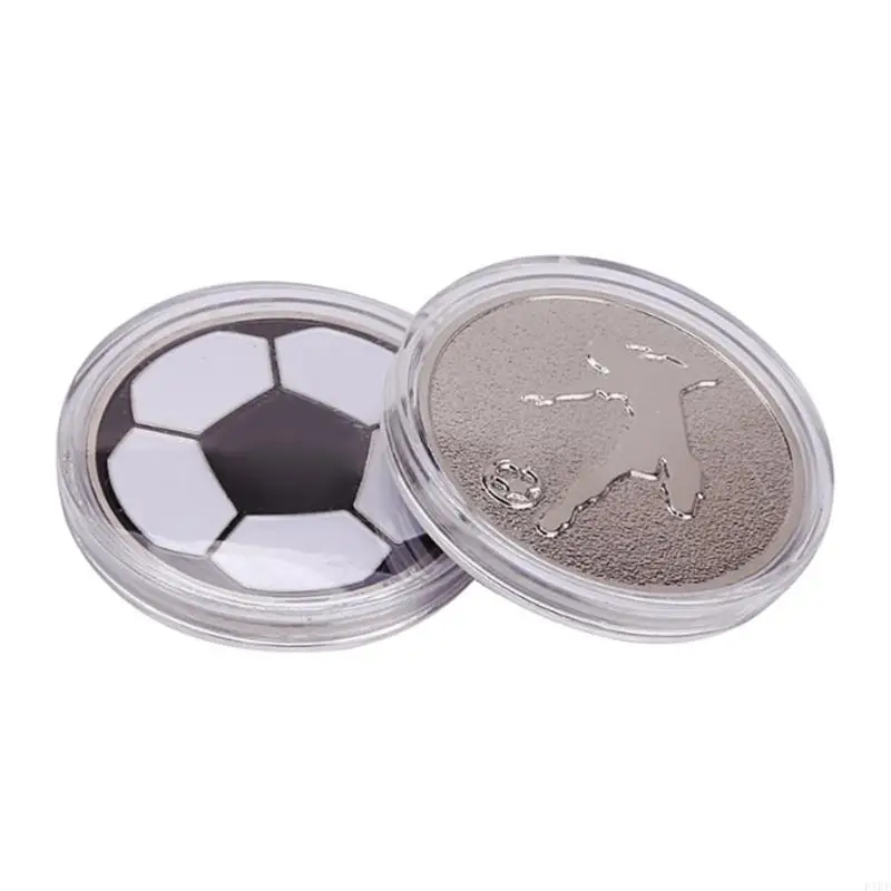 Pxpf en aluminium alliage football arbitre pièce football portable pick arbitre reprise mélodance