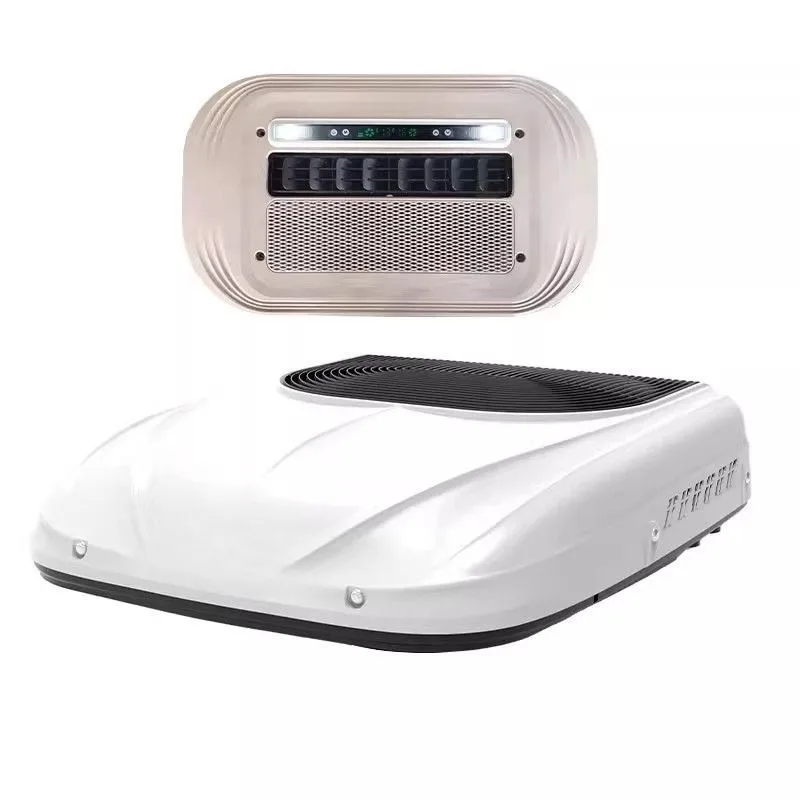 

Truck 12v24v parking air conditioner special electric overhead all-in-one machine sunroof heating and cooling