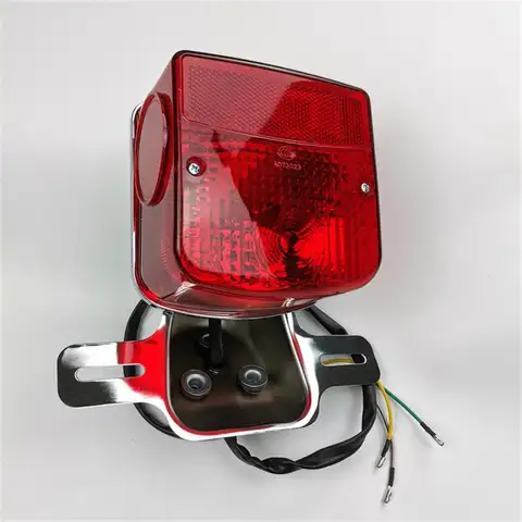 Motorcykel Broms Bakljus Blinkers För Suzuki WY LF KTM GN125 125cc GN 125 HJ125-8 250cc 150cc 10 best sales Susuki GN 125 - №9