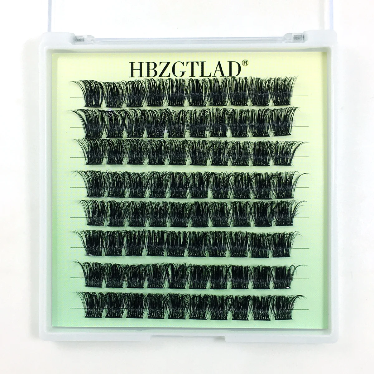 3D Fluffy Single Cluster False Lashes Volume Fans Individual Eyelash Segmented Natural Fake Lashes For Eye Extension