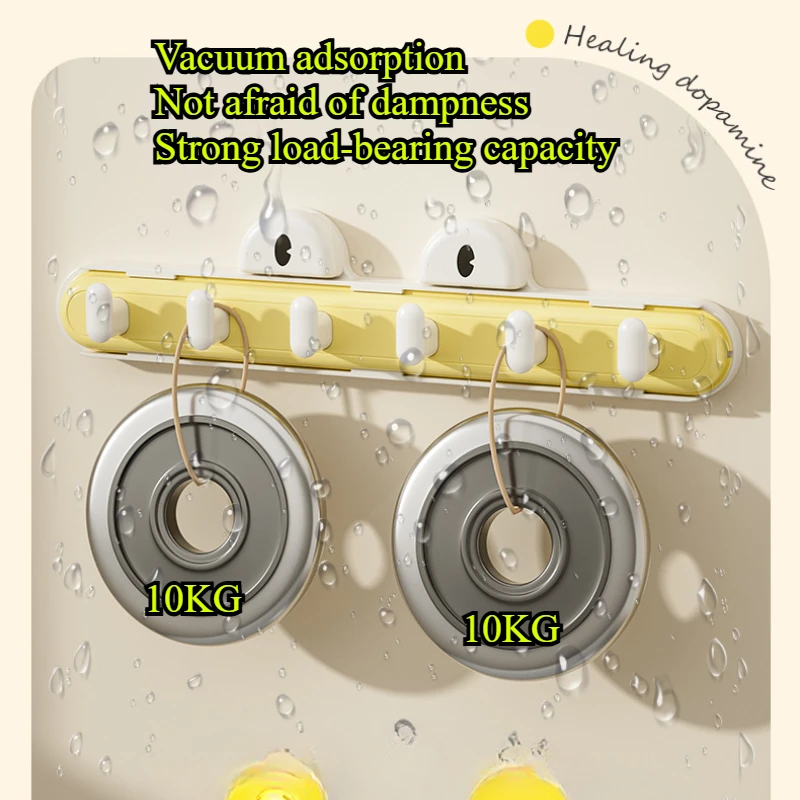 Wielofunkcyjne haczyki Multiscene Sucker Up Hooks Organizer Wodoodporny, odporny na wilgoć stojak do przechowywania w domu Organizacja łazienki