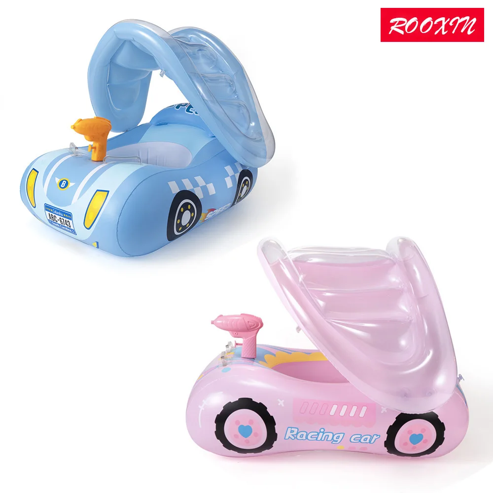 ROOXIN 어린이 수영 링 튜브 팽창식 수영 시트 링, 어린이 수영 원형 수영장 장난감, 물놀이 장비 