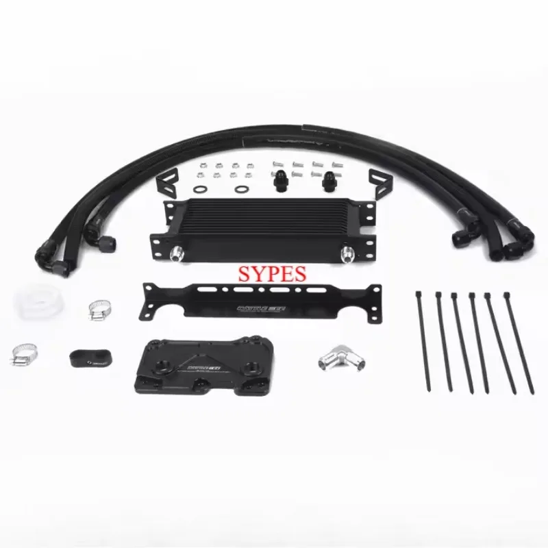 

2022+ комплект масляного радиатора двигателя автомобиля для Volvo XC B5, алюминиевый сплав, заводское высококачественное масляное охлаждение