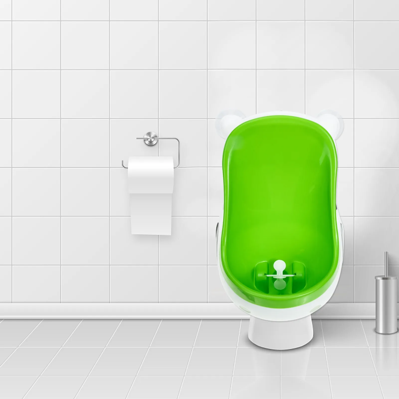 Boy Standing Urinal Trainer Baby Urinal for Potty Training Space Efficient Easy Install Fast Clean Adorable Design Boys Toilet