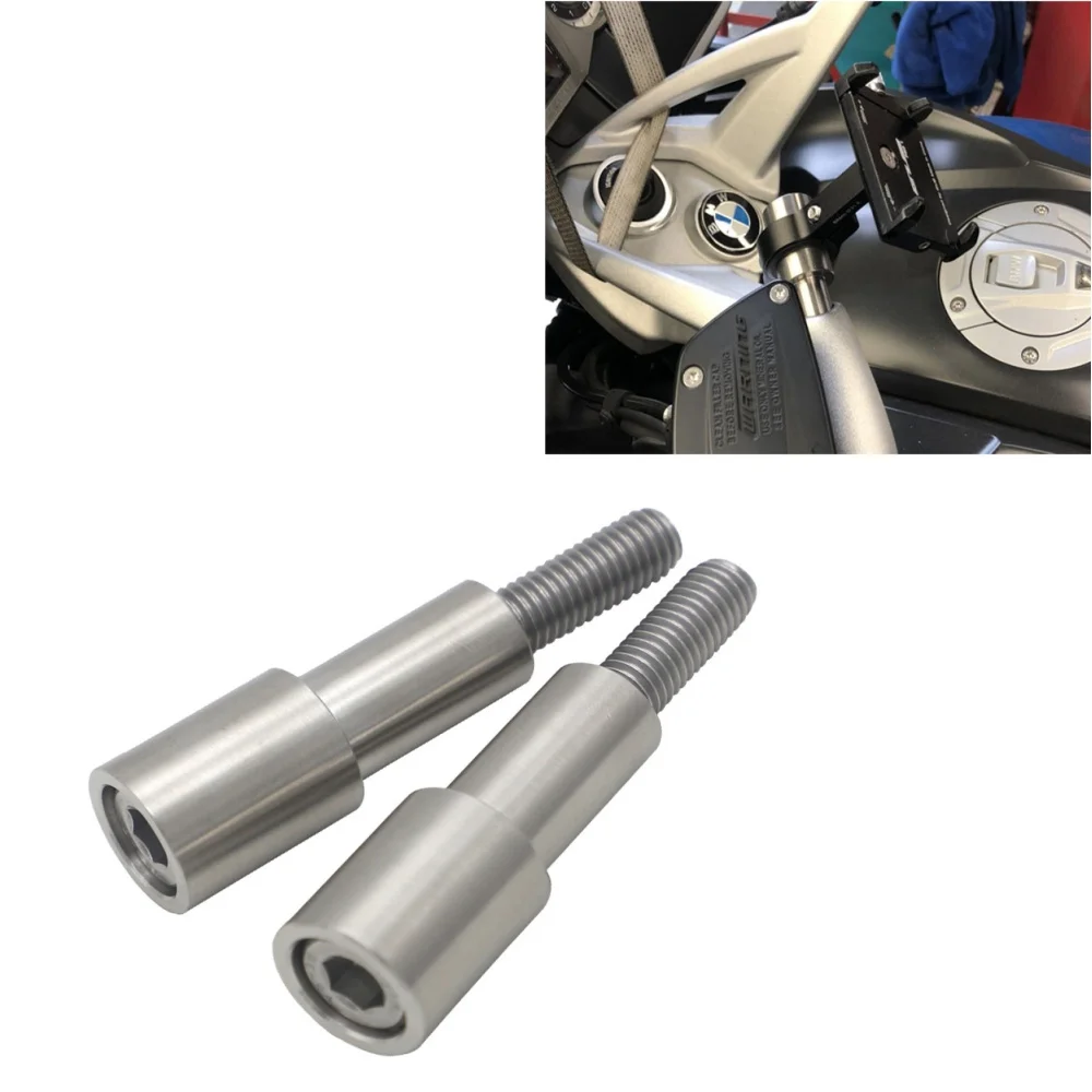 

Stainless steel Bracket Extension Rod For BMW R1200RT LC R1250RT R 1250 1200 RT Support Mobile Phone Navigation Bracket 14-21