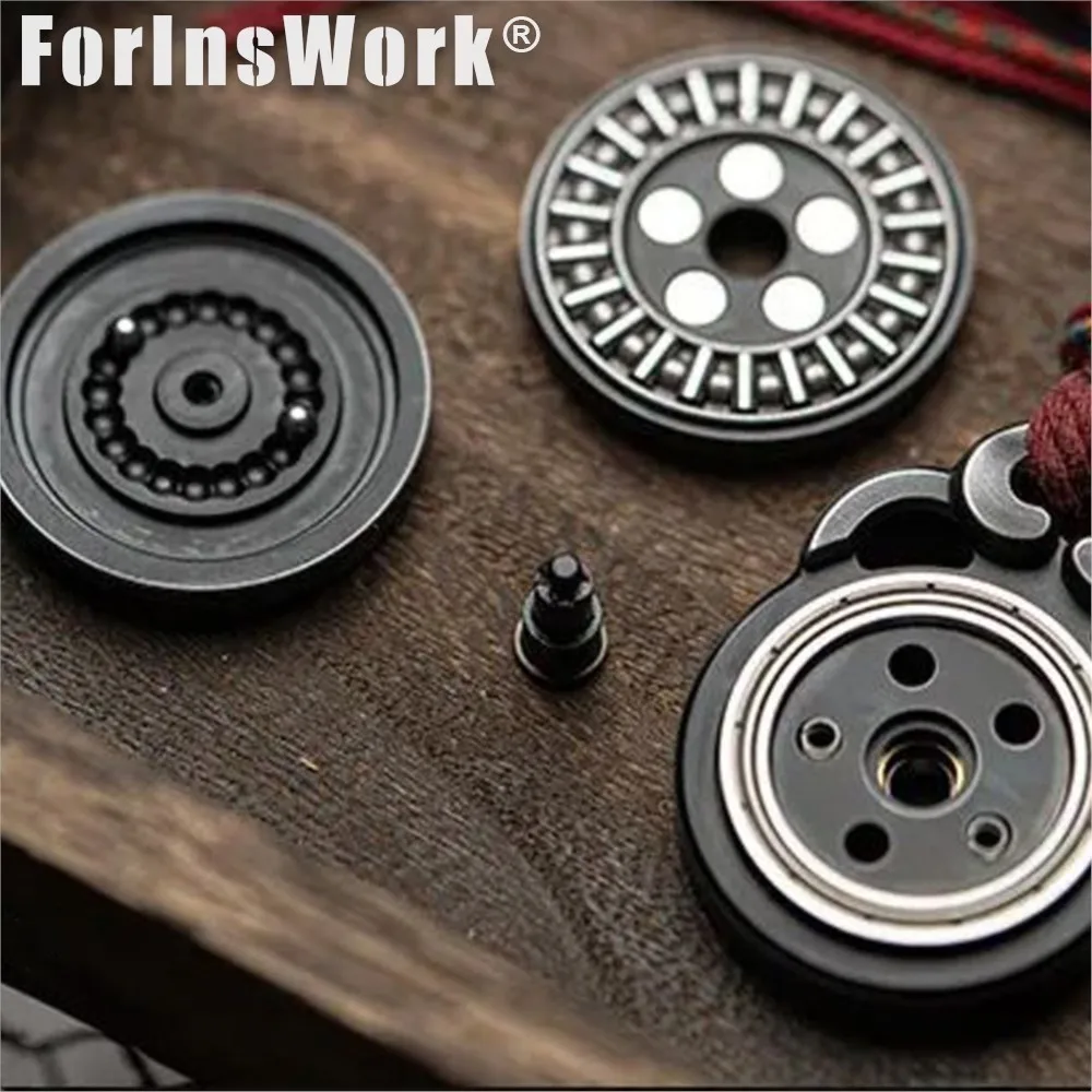 STOCK YEDC PANYUN 3.0 Haptic Coin Ratchet Fidget Toy Upgraded Stress Relief EDC Stainless Steel AnxietyToys Desk Hand Spinner