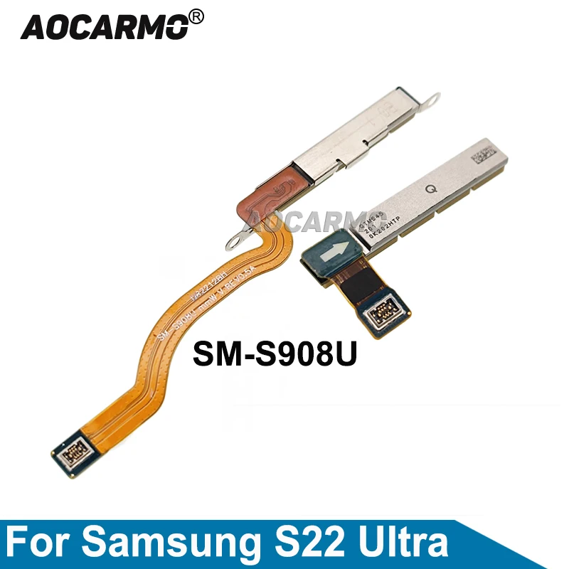 Aocarmo For Samsung Galaxy S22 Ultra S22U S908U 5G mmWave Signal Antenna Module Flex Cable Replacement Parts