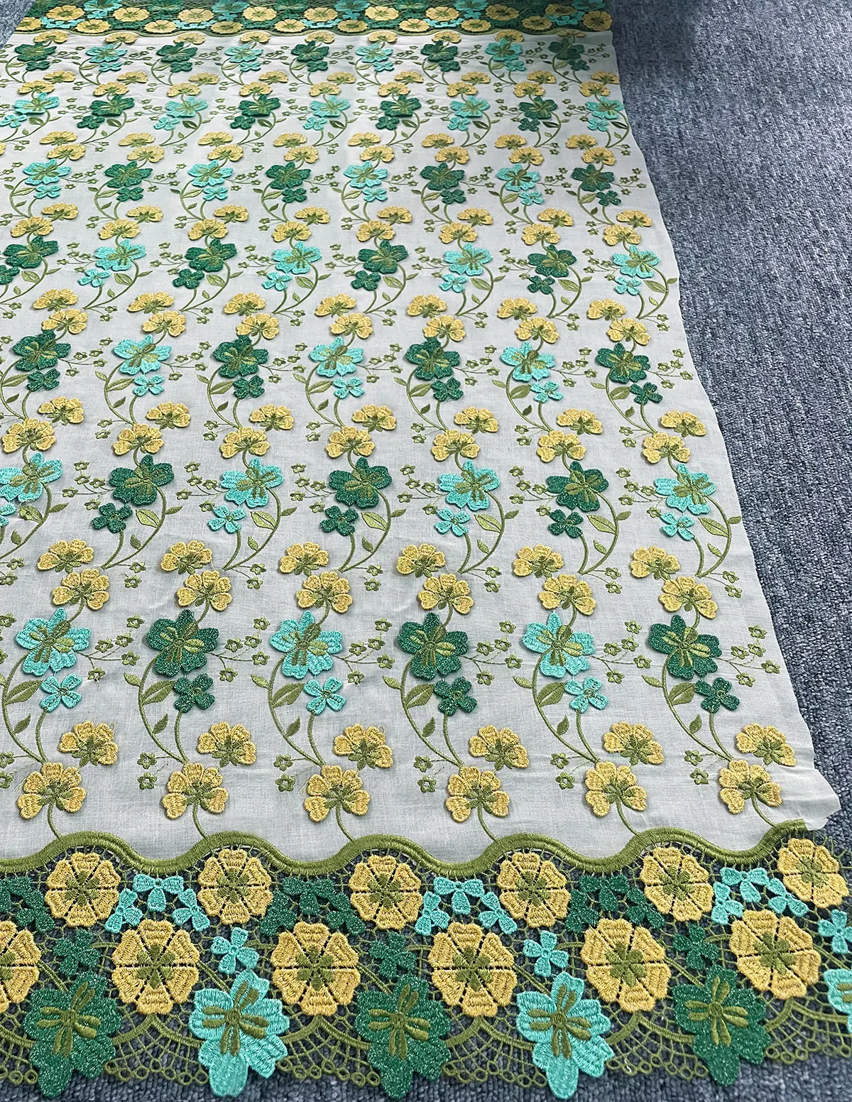 Original Switzerland Voile Lace Highest Quality African Embroidered Fabric 100% Cotton For Nigerian Wedding Cloth Celebrants