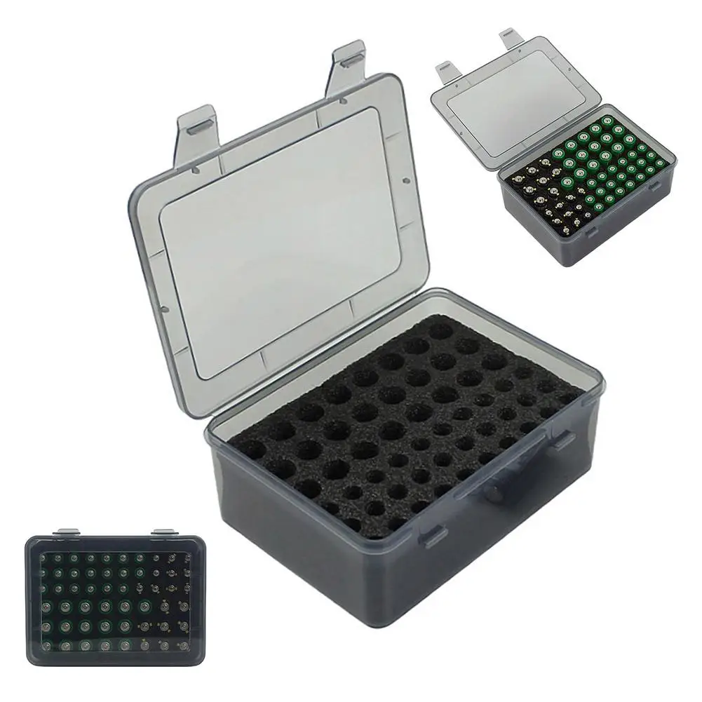 Home Garage Drawer Organization Container Dispenser AA AAA Battery Storage Organizer Box Holder Case