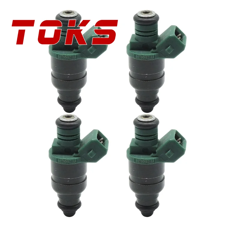 

4pcs 037906031AA Fuel Injector fit for VW Golf PASSAT POLO Jetta Seat IBIZA Audi A3 Skoda Octavia 1.6L 2.0L 1990-2010