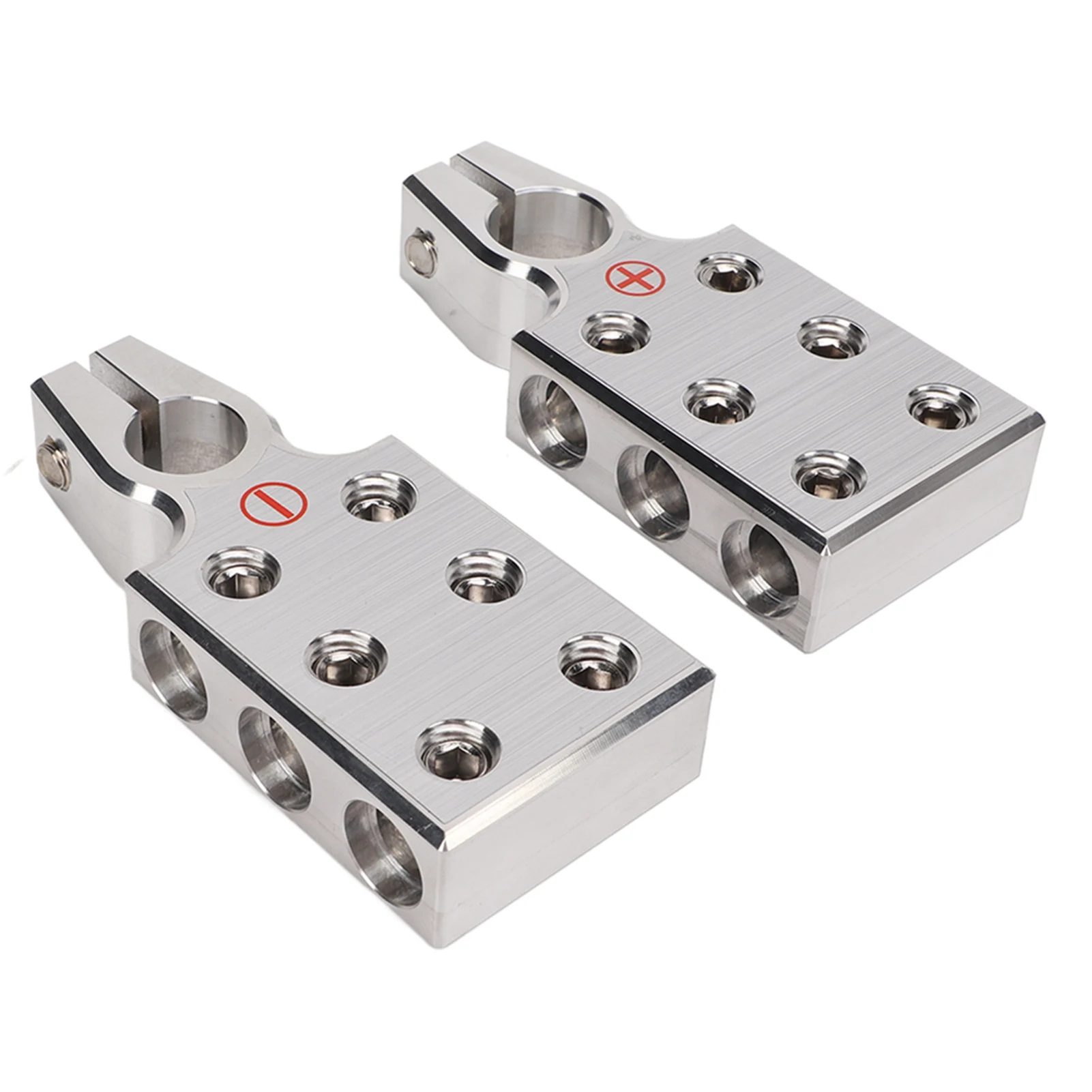 1 Para Zacisków Akumulatora Samochodowego Dodatni Ujemny Akcesoria do Modyfikacji Audio dla Kampera Samochodu Motoru Kampera Autokaru