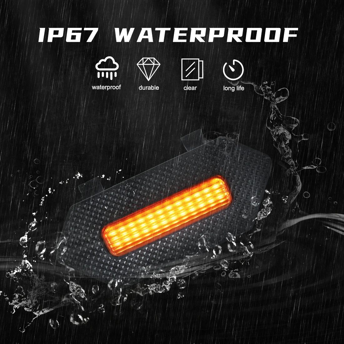 ل 2025 تويوتا 4 عداء TRD برو سيارة الجبهة مصبغة أضواء الجبهة مصبغة LED تحذير مصابيح النهار تشغيل أضواء الأبيض العنبر المدخن #4