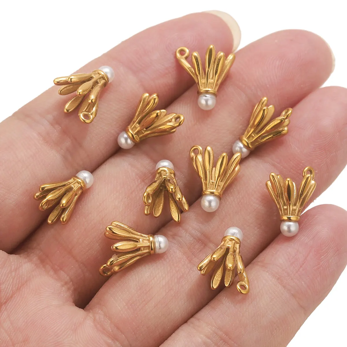 5 Stück Edelstahl Charm Badminton Emaille Fußball Volleyball für DIY Halskette Ohrringe Schmuckherstellung Zubehör Bulk Großhandel