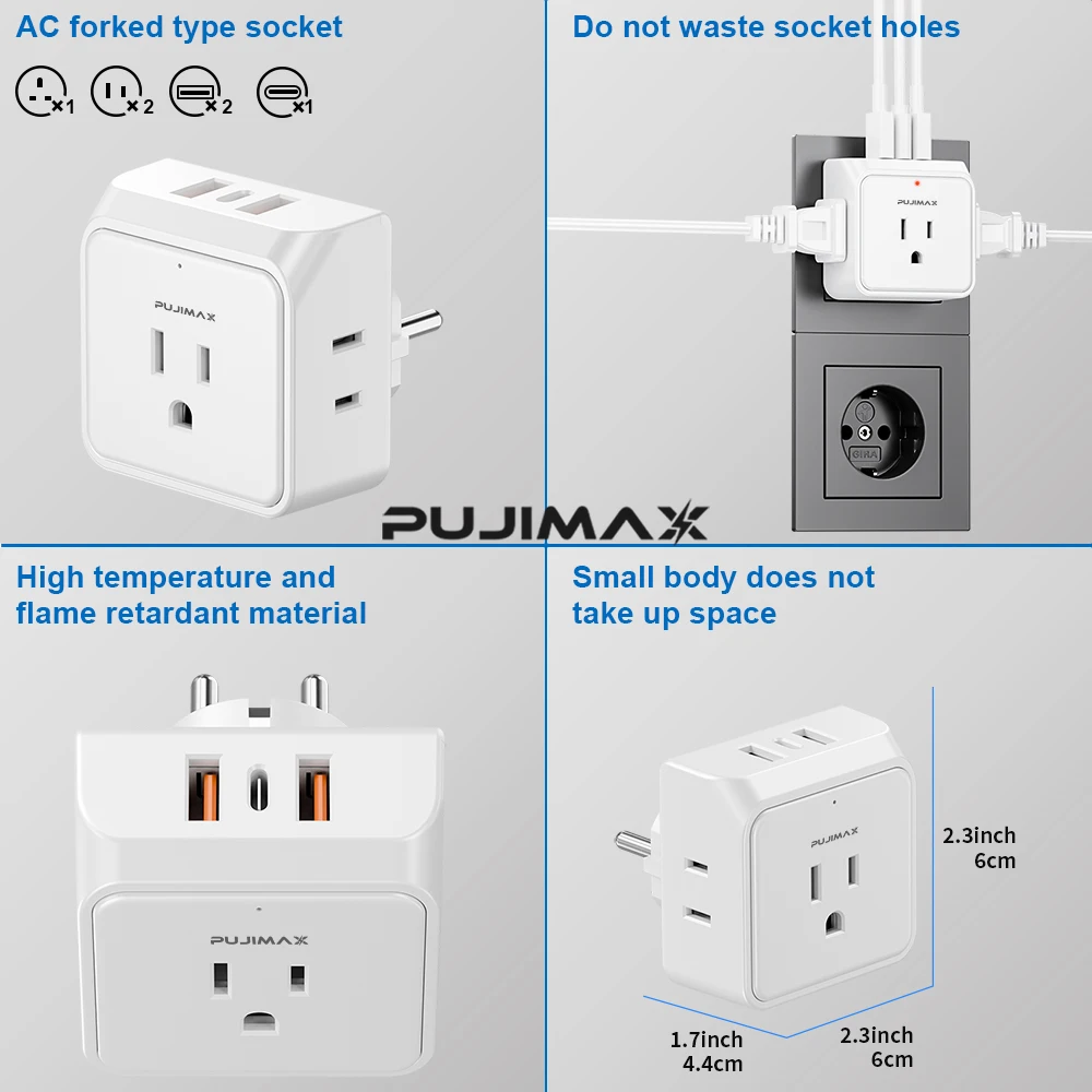 Universal Travel Power Adapter 6