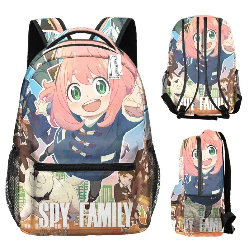 Spy X Family Anya Forger Backpack Print Anime College Student Cosplay School Bags Travel Laptop Kawaii Female Male Mochilas Gift