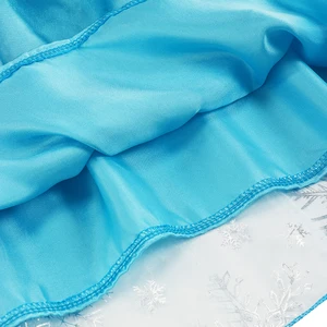 ESA Dress for Girls ESA Snow Costume Queen Long Children Cosplay Birthday Party Dress 2025 Children Purim Carnival Party Dress 10 MAIN SALES SNOW CLOTHING - №5