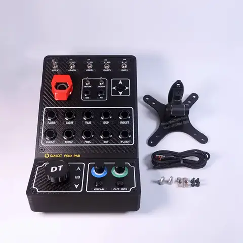 PC Race Simulator  Central Control Box Multifunctional Control Button Box For EURO Truck  for Fanatec Thrustmaster Logitech MOZA