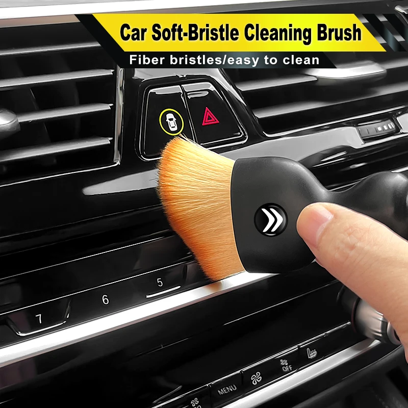 أداة التنظيف الداخلي للسيارة فرشاة ناعمة فجوة التهوية الغبار لسيتروين C4 C3 C5 C1 C2 VTS Berlingo Celysee Xsara Picasso