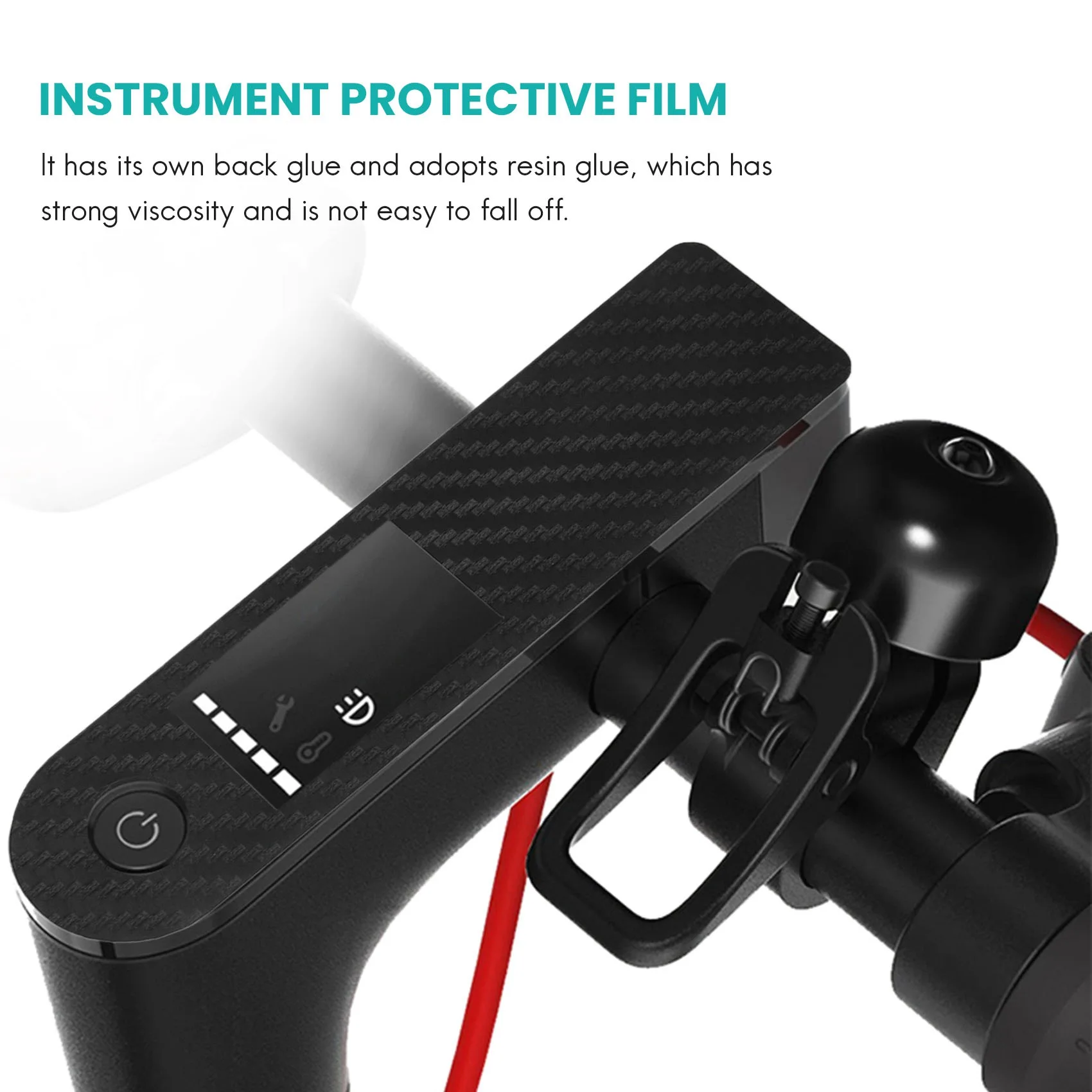 

Трендовая панель электрического скутера из углеродного волокна, водонепроницаемая противоскользящая защитная пленка, наклейка-ускоритель для Xiaomi Mijia M365 Pro