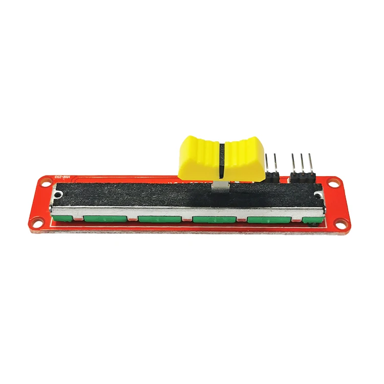 Bloc de construction électronique potentiomètre coulissant module de potentiomètre coulissant uno (d4a3)