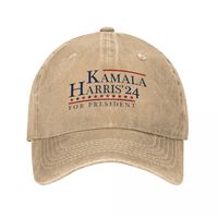 Kamala Harris 2024 Election Joe Biden Merch Men Women Baseball Cap Distressed Denim Cap Vintage Outdoor Workouts Gift Headwear