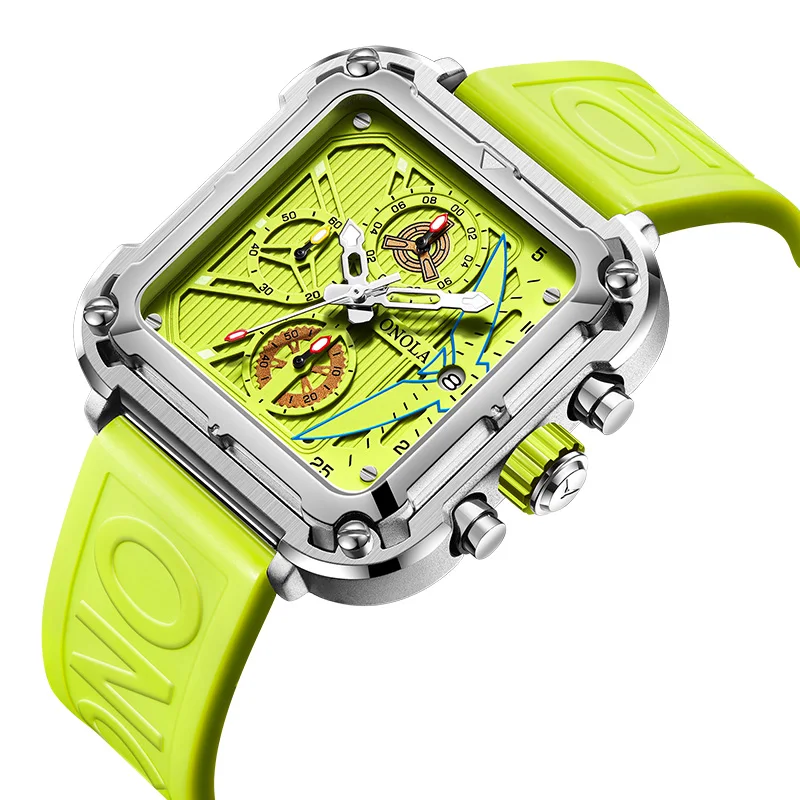 New Watch For Men Luxury Mechan Automatic Elegant Skeleton Fashion Business Waterproof Sports ONOLA Mechanical Watches
