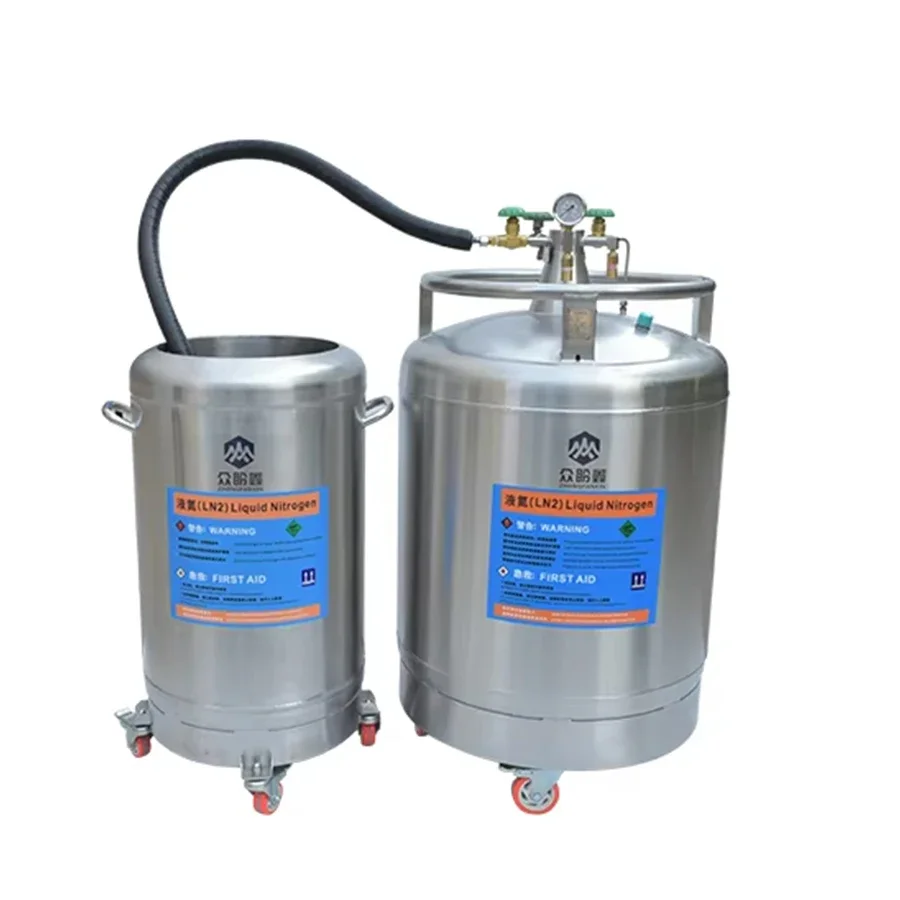 Liquid nitrogen cylinder/nitrogen tanks for cryotherapy cryochamber cryosauna