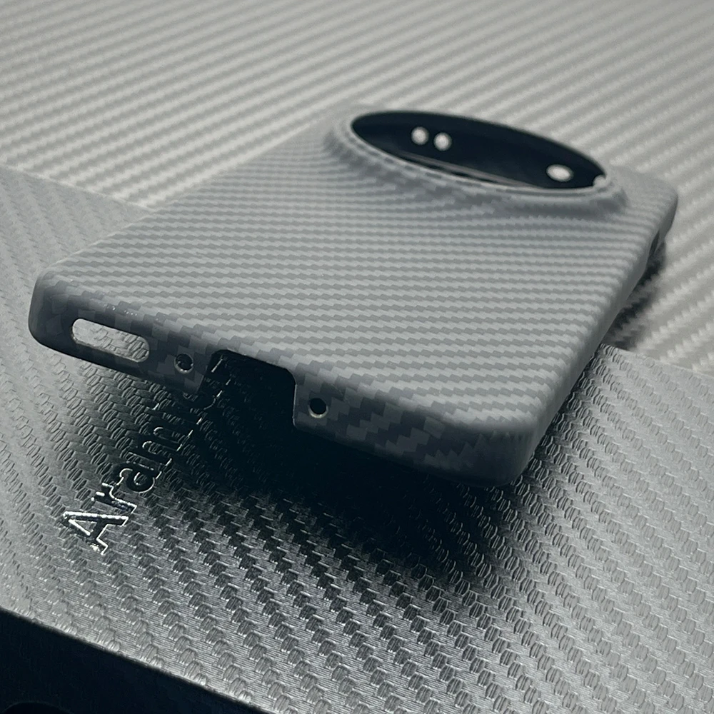 Etui z włókna węglowego Bottix do Oppo Find X9 Ultra, lekkie, odporne na zarysowania, aramidowa tylna obudowa (skóra wegańska) — zdjęcie produktu 5