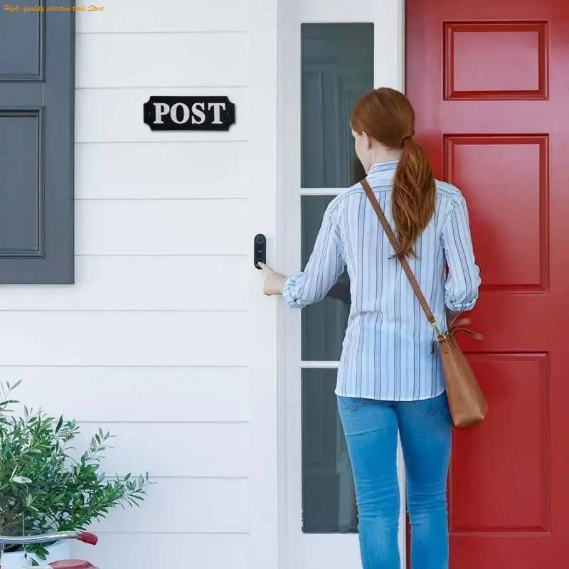 203f post post post post plate لوحة البريد العلامات الجدار الملصقات البلاستيكية مربعات الرسائل