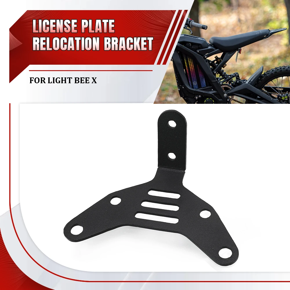 

New FOR SURRON Light Bee X Sur-ron Light BeeX Motorcycle License Plate Holder Bracket Rear Tail Tidy Fender Eliminator Kit Parts