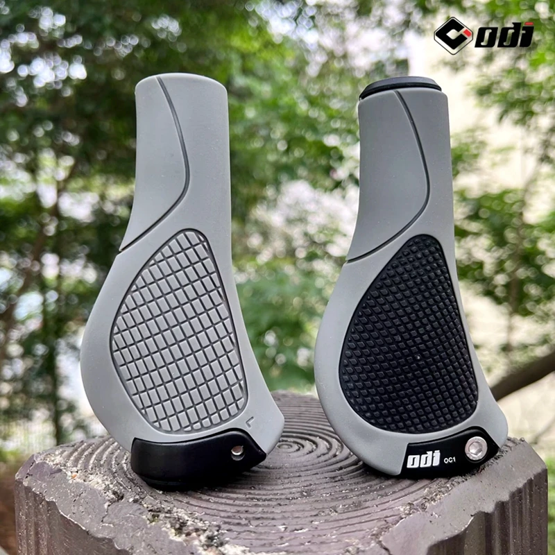 ODI OC1 Bicycle Grips 22.2mm Large Pad Bike Handlebar Cover MTB Anti-Slip Grips Ergonomic Cycling Rubber Ball Handle Accessories