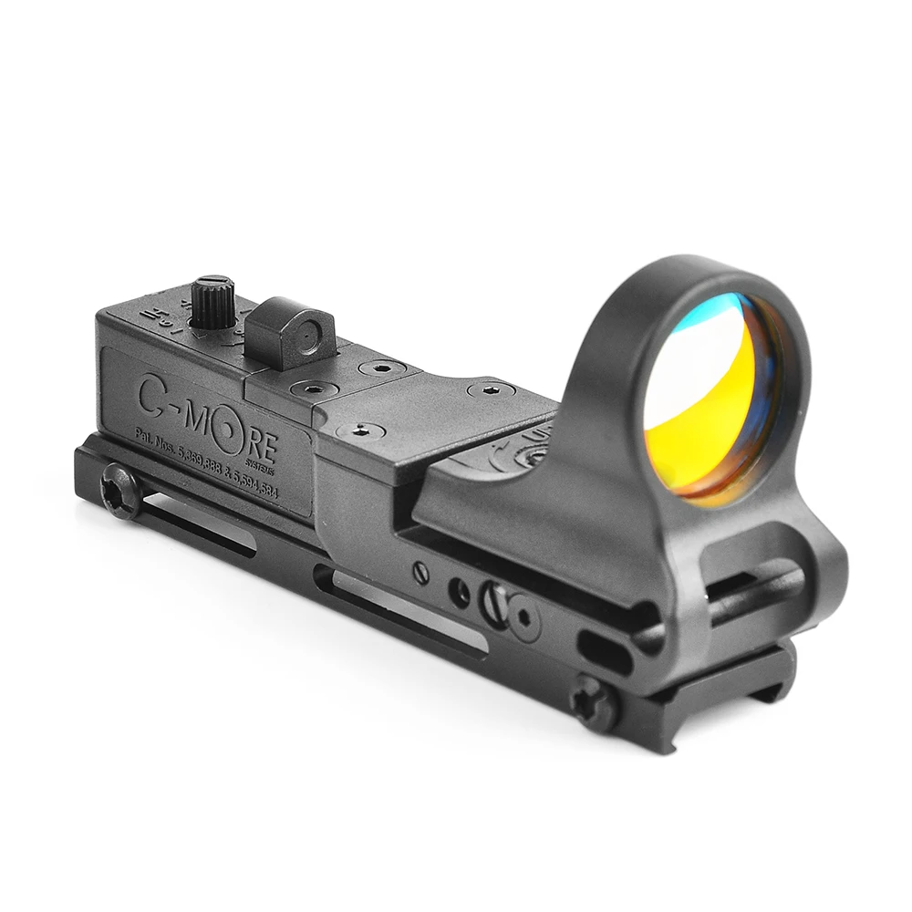 Imagem -02 - C-mais-pontos Holográficos Reflexo Vermelho Visão Óptica Trilho para Rifle 20 mm