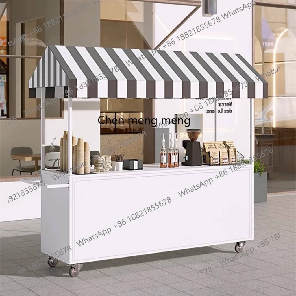 Stall trolley night market movable street stall snacks commercial market stall truck