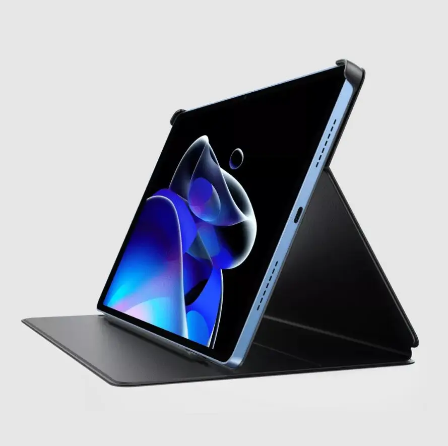 Realme almofada x couro do plutônio caso inteligente suporte magnético flip capa protetora para original realme almofada x tablet