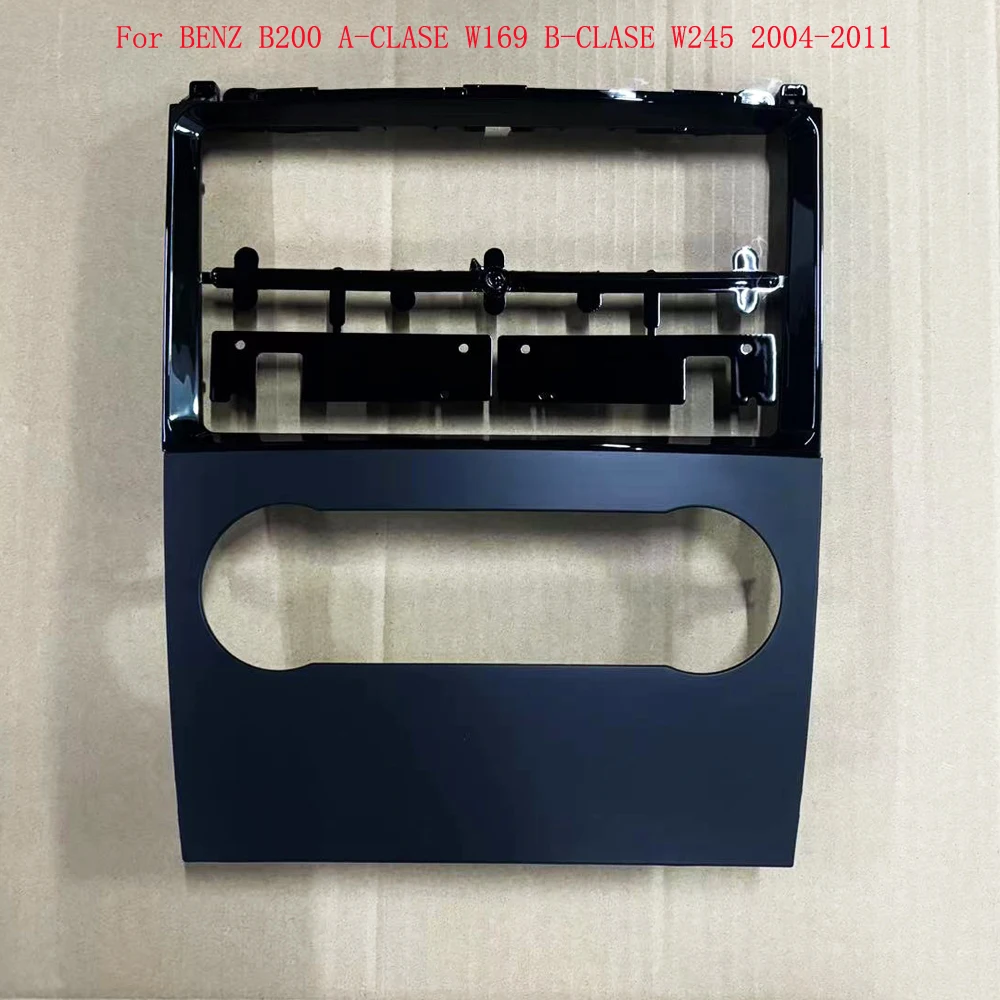 

For Mercedes BENZ B200 CLASE A W169 CLASE B W245 2004 - 2011 VIANO VITO 1DIN Stereo Panel Dash Mount Trim Installation Kit Frame
