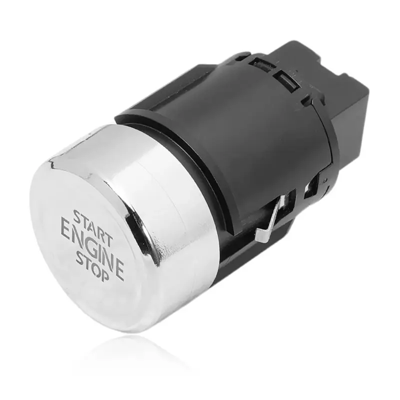 AUTO Start-Stop Push Button Ignition Switch 5NB959839 Aluminium 5NB959839A For VW Tiguan 2