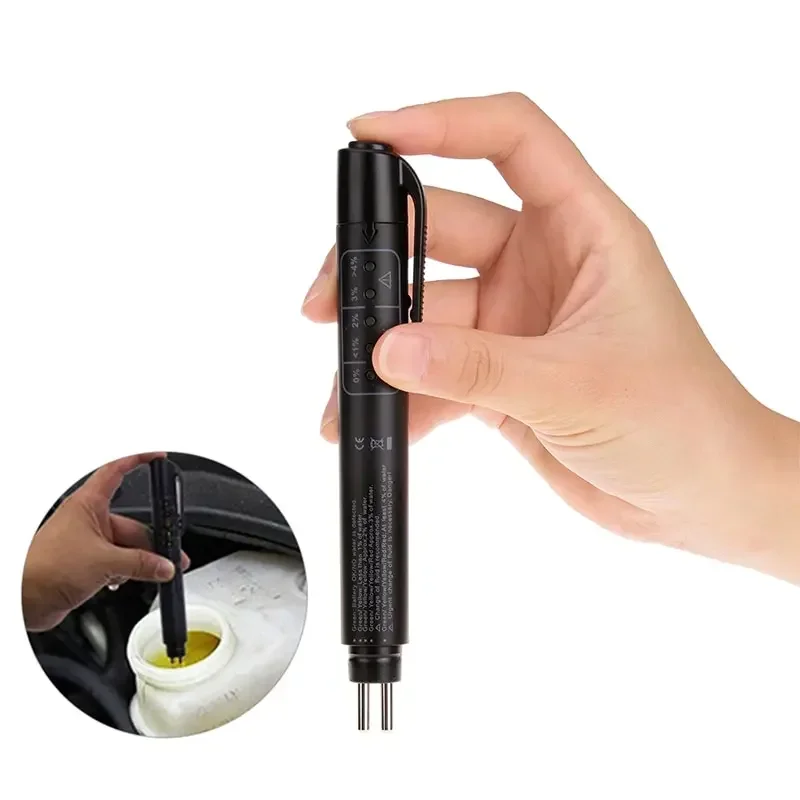 1PC Brake Fluid Tester High Precision Portable Use Safety Quality Assurance OBD2 Brake Oil Detector Test Pen Oil Test Pen