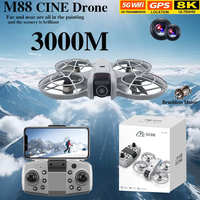 M88 Mini RC Drone 8K HD 6-Axis Headless Mode 360° Flip Quadcopter Toy for Kids Adult UAV Flying Toy Gift for Indoor Outdoor Fun